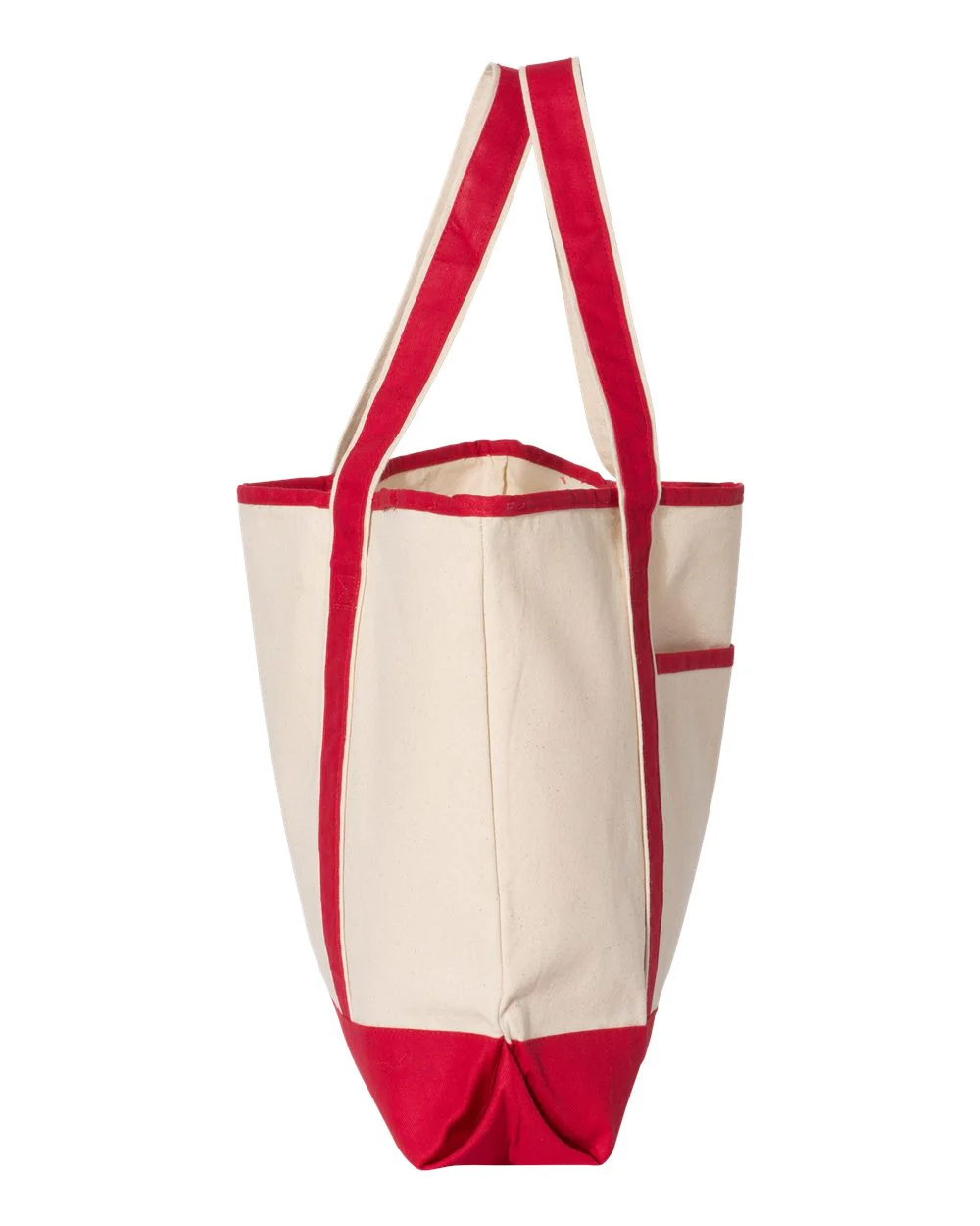 Q-Tees-Q1500-34.6L Large Canvas Deluxe Tote - Image 25