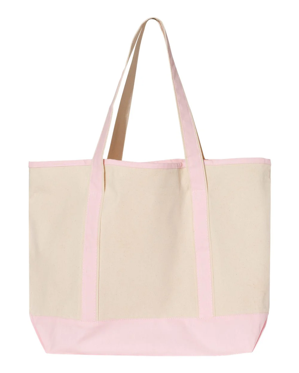 Q-Tees-Q1500-34.6L Large Canvas Deluxe Tote - Image 6