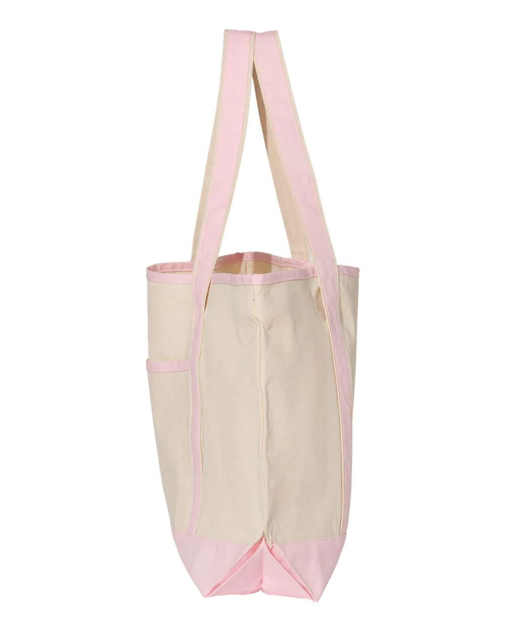 Q-Tees-Q1500-34.6L Large Canvas Deluxe Tote - Image 7
