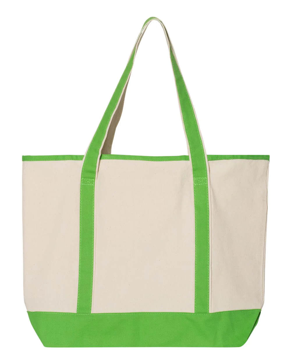 Q-Tees-Q1500-34.6L Large Canvas Deluxe Tote - Image 9