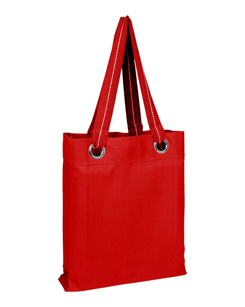 Q-Tees-Q1630-Large Grommet Tote - Image 2