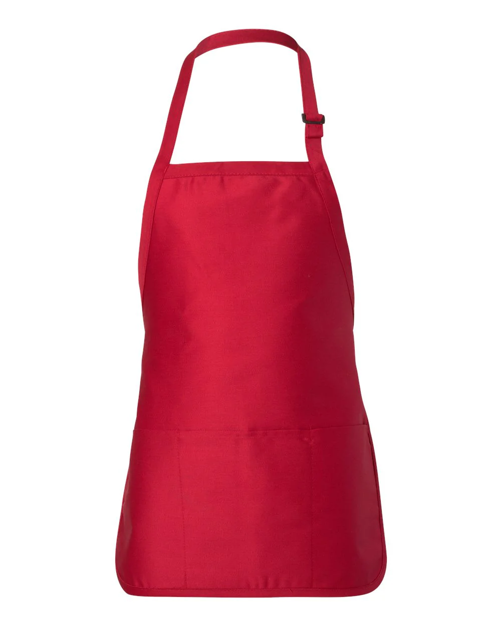 Q-Tees-Q4250-Full-Length Apron with Pouch Pocket - Image 14