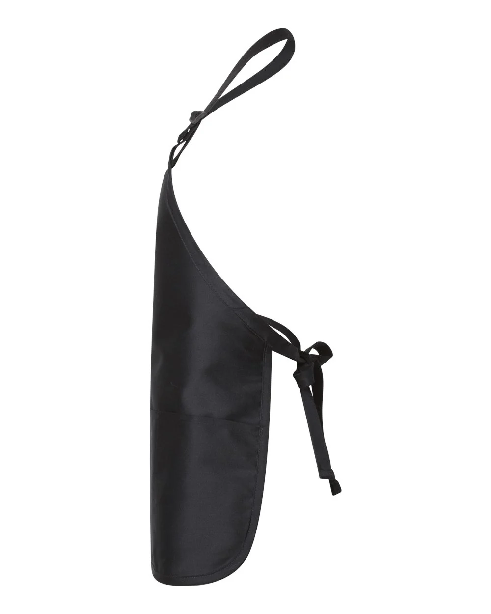Q-Tees-Q4250-Full-Length Apron with Pouch Pocket - Image 3