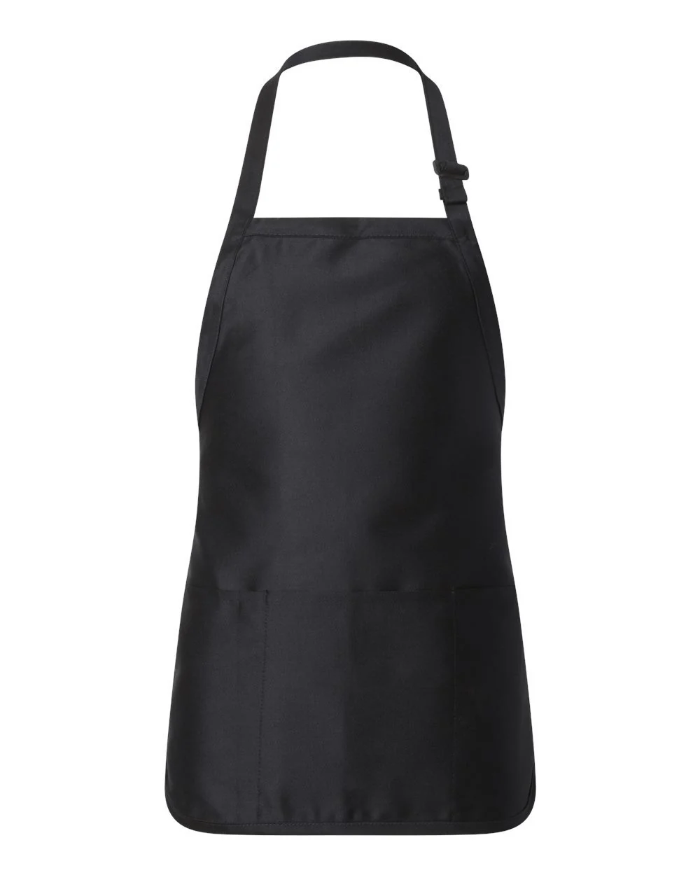 Q-Tees-Q4250-Full-Length Apron with Pouch Pocket - Image 4