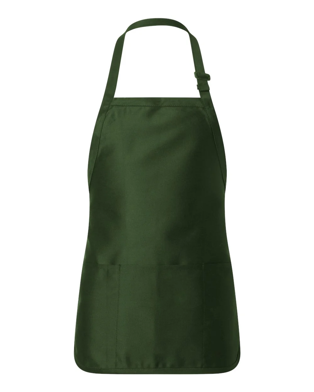 Q-Tees-Q4250-Full-Length Apron with Pouch Pocket - Image 5
