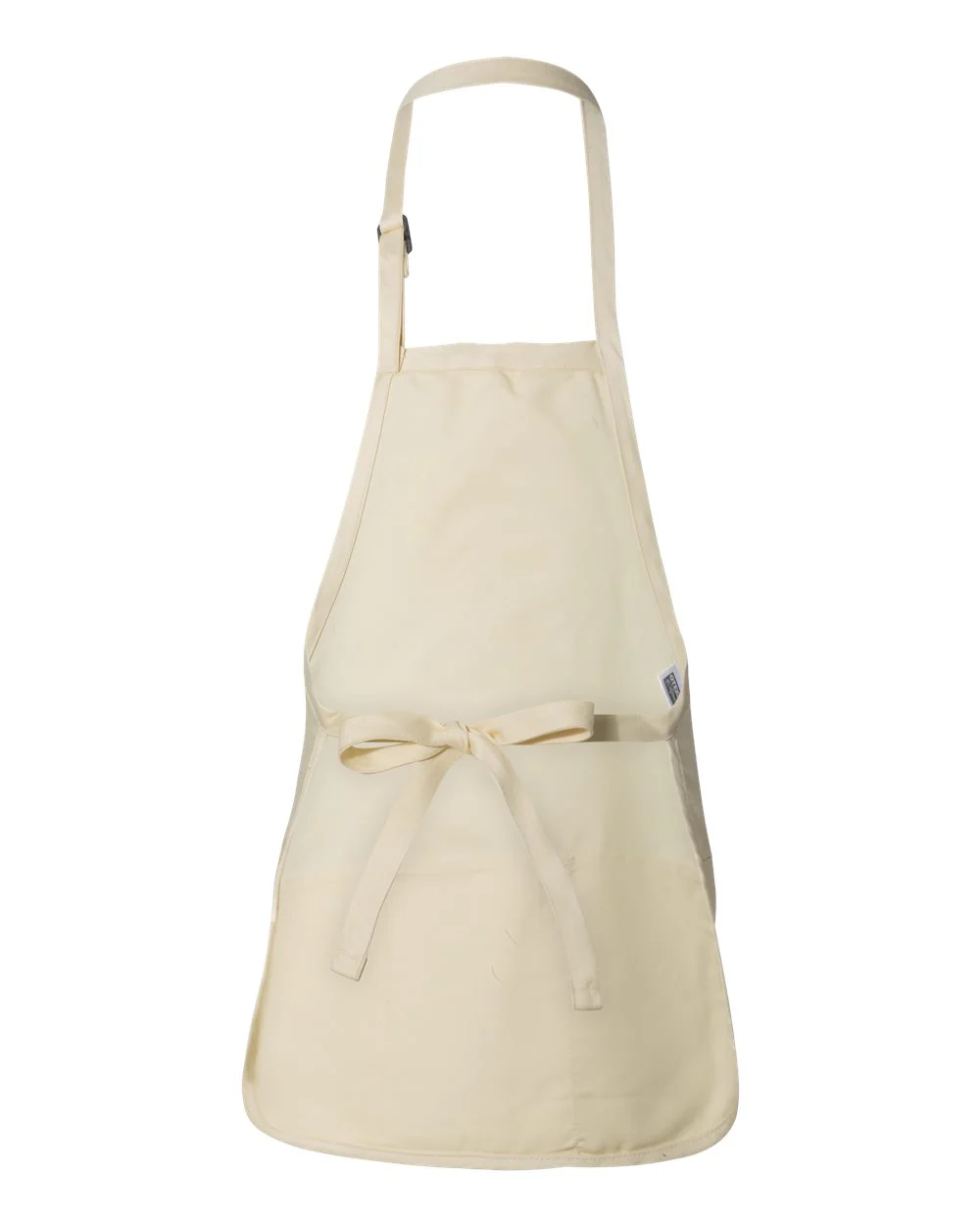 Q-Tees-Q4250-Full-Length Apron with Pouch Pocket - Image 9