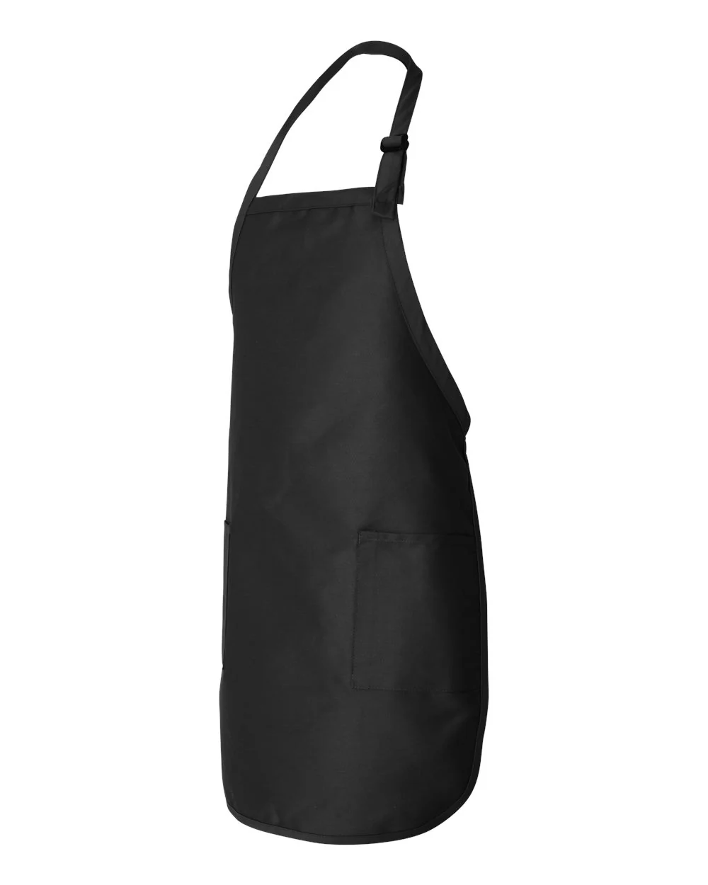 Q-Tees-Q4350-Full-Length Apron with Pockets - Image 3