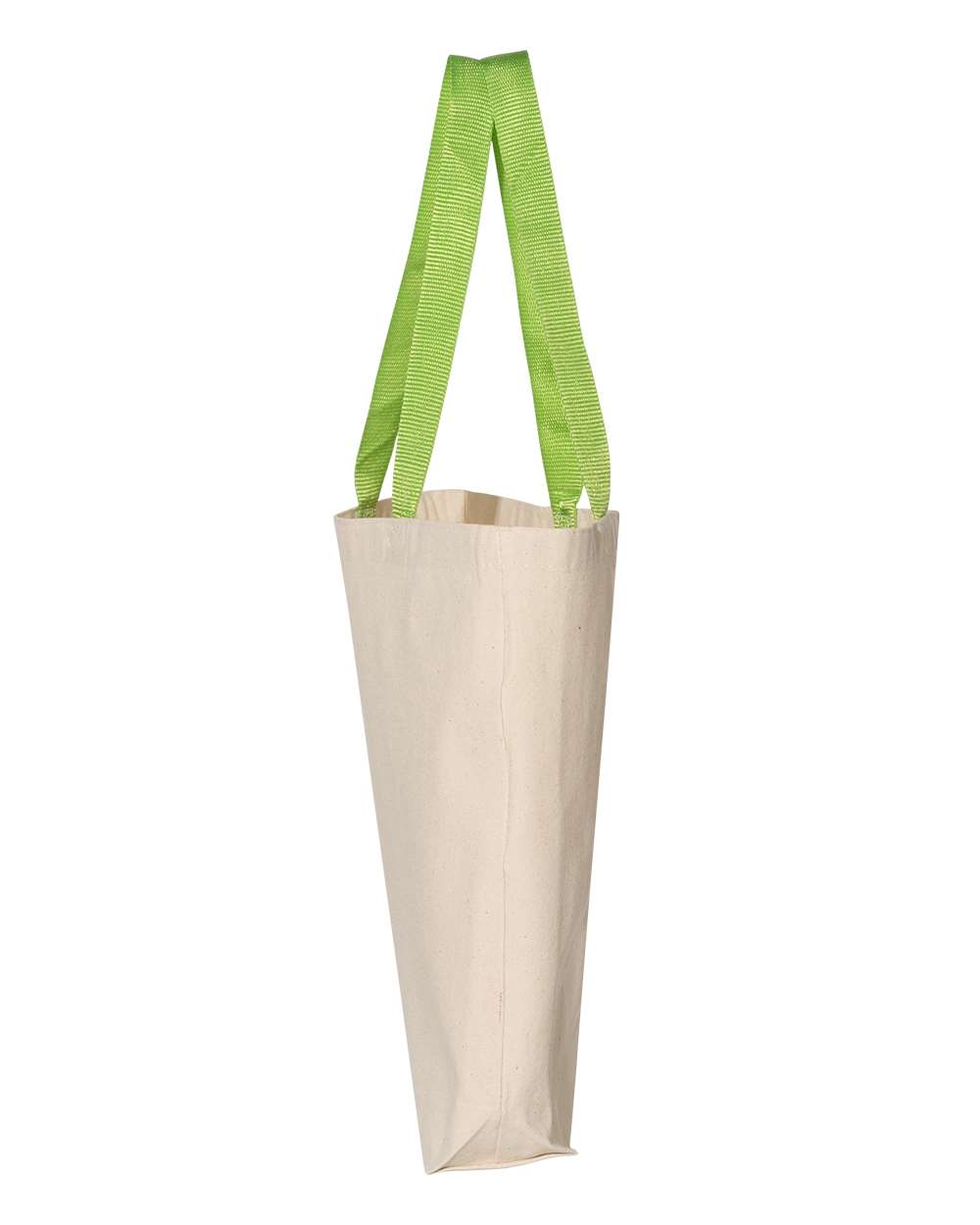 Q-Tees-Q4400-11L Canvas Tote with Contrast-Color Handles - Image 13