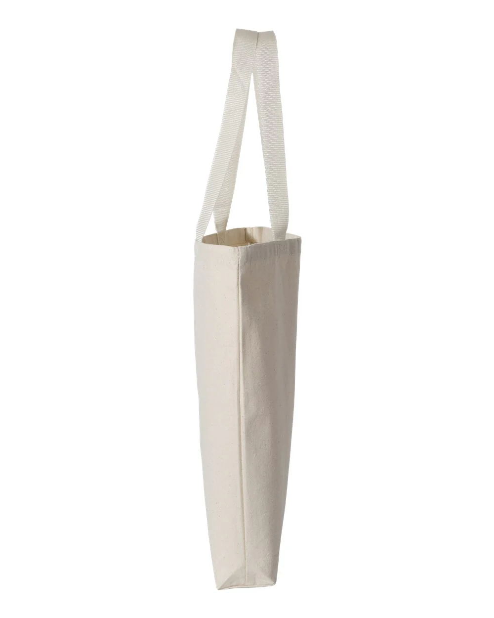 Q-Tees-Q4400-11L Canvas Tote with Contrast-Color Handles - Image 16