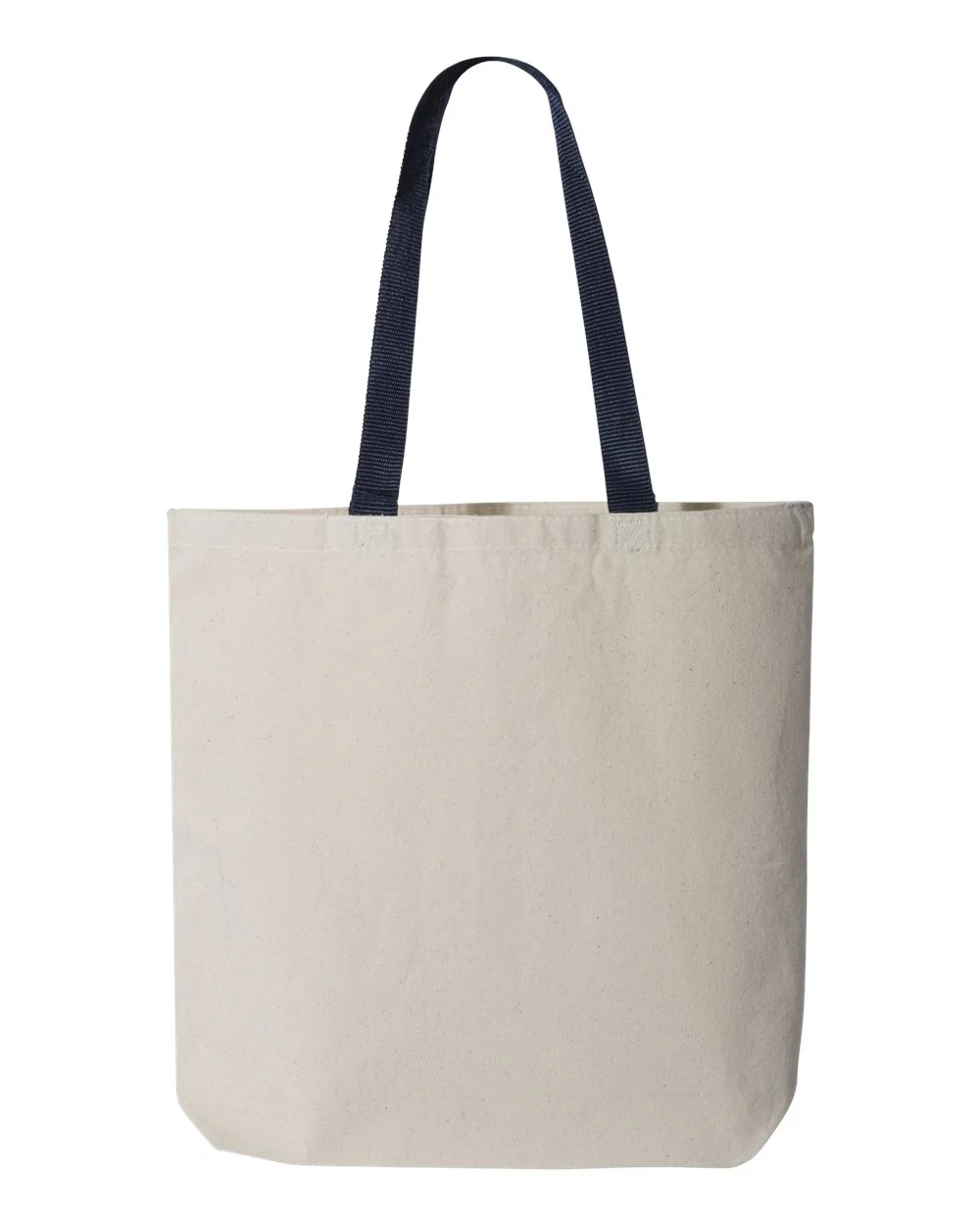 Q-Tees-Q4400-11L Canvas Tote with Contrast-Color Handles - Image 17