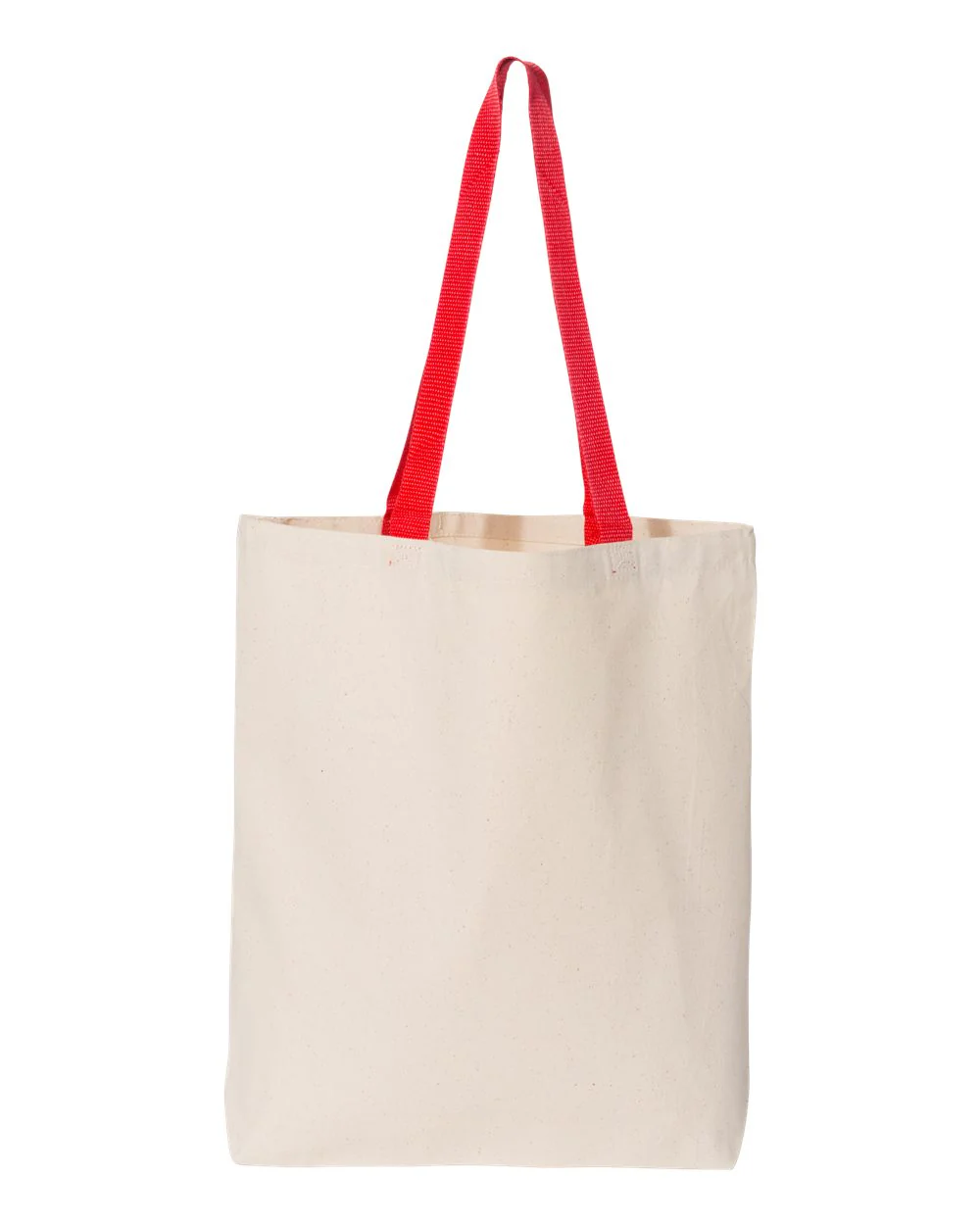 Q-Tees-Q4400-11L Canvas Tote with Contrast-Color Handles - Image 21