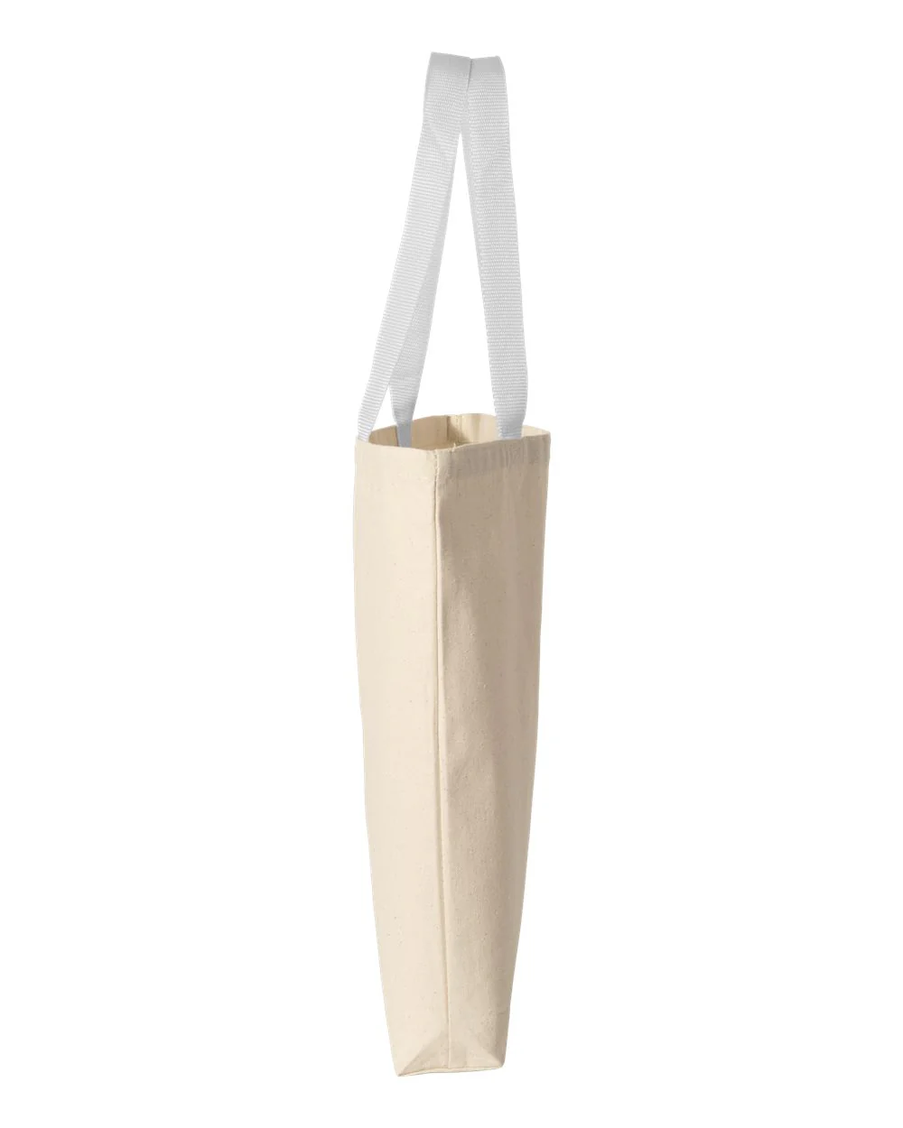Q-Tees-Q4400-11L Canvas Tote with Contrast-Color Handles - Image 28