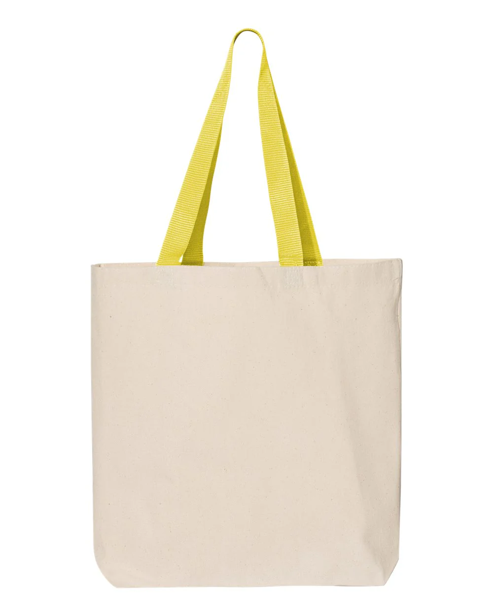 Q-Tees-Q4400-11L Canvas Tote with Contrast-Color Handles - Image 30