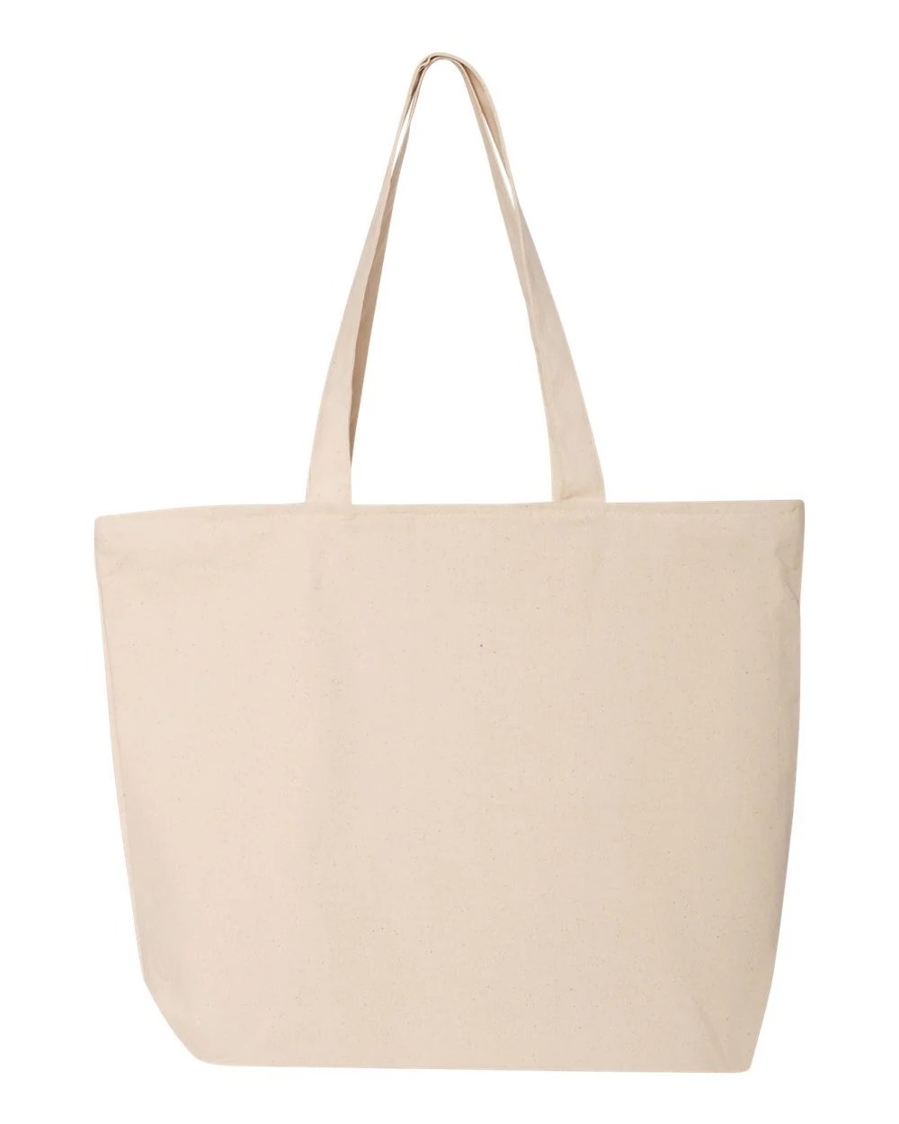 Q-Tees-Q611-25L Zippered Tote - Image 4