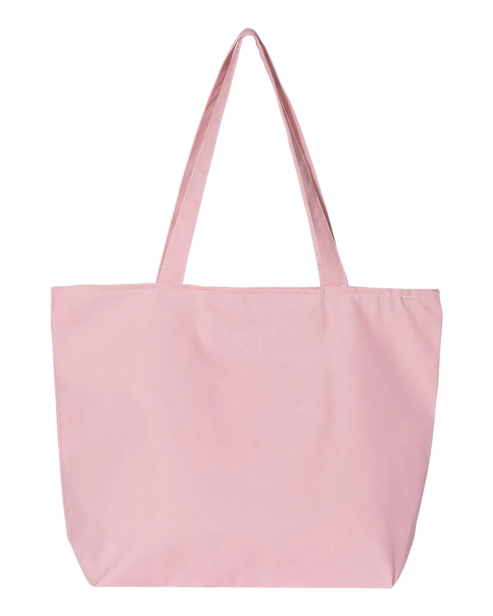Q-Tees-Q611-25L Zippered Tote - Image 6