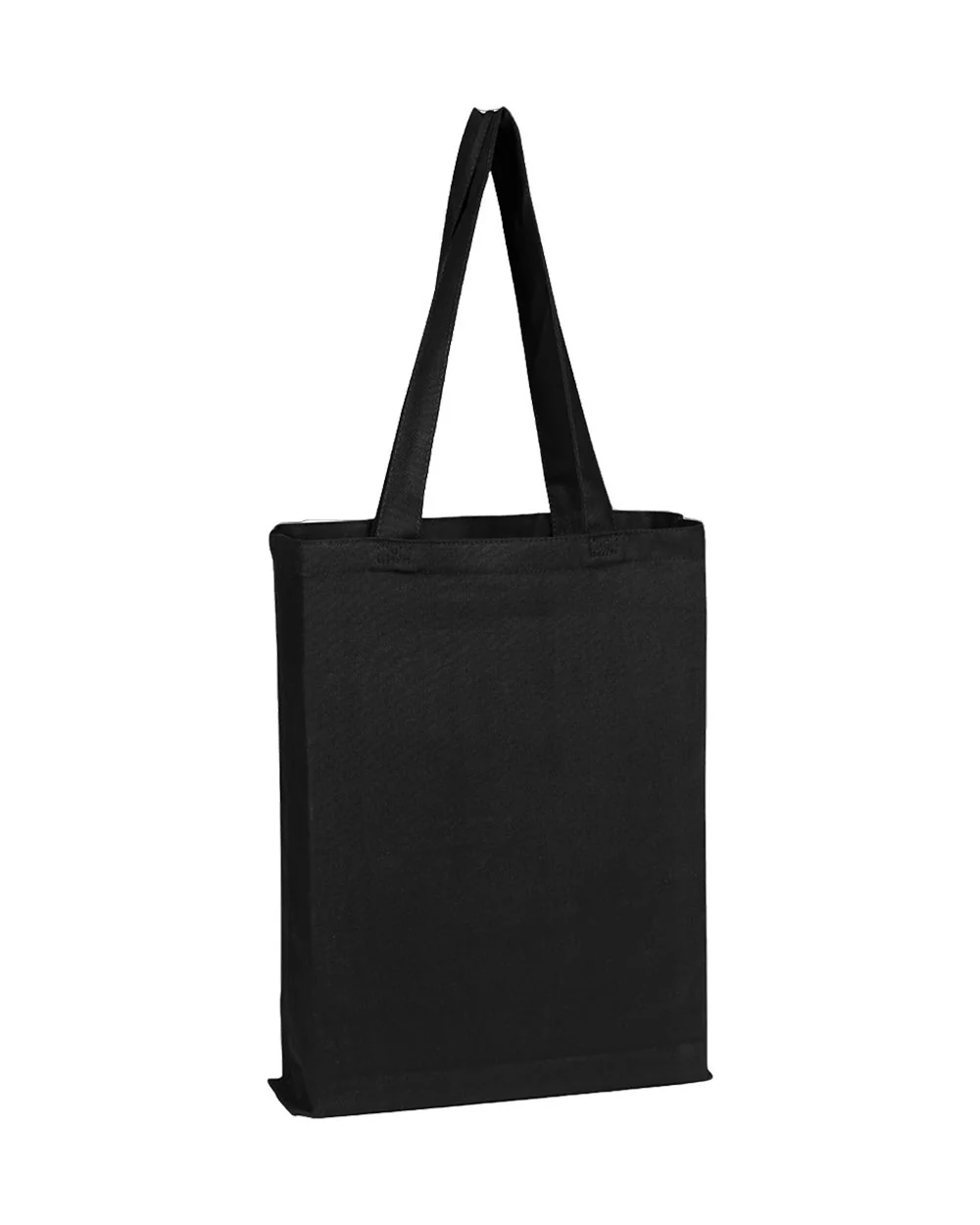 Q-Tees-Q800GS-Canvas Gusset Promotional Tote - Image 2