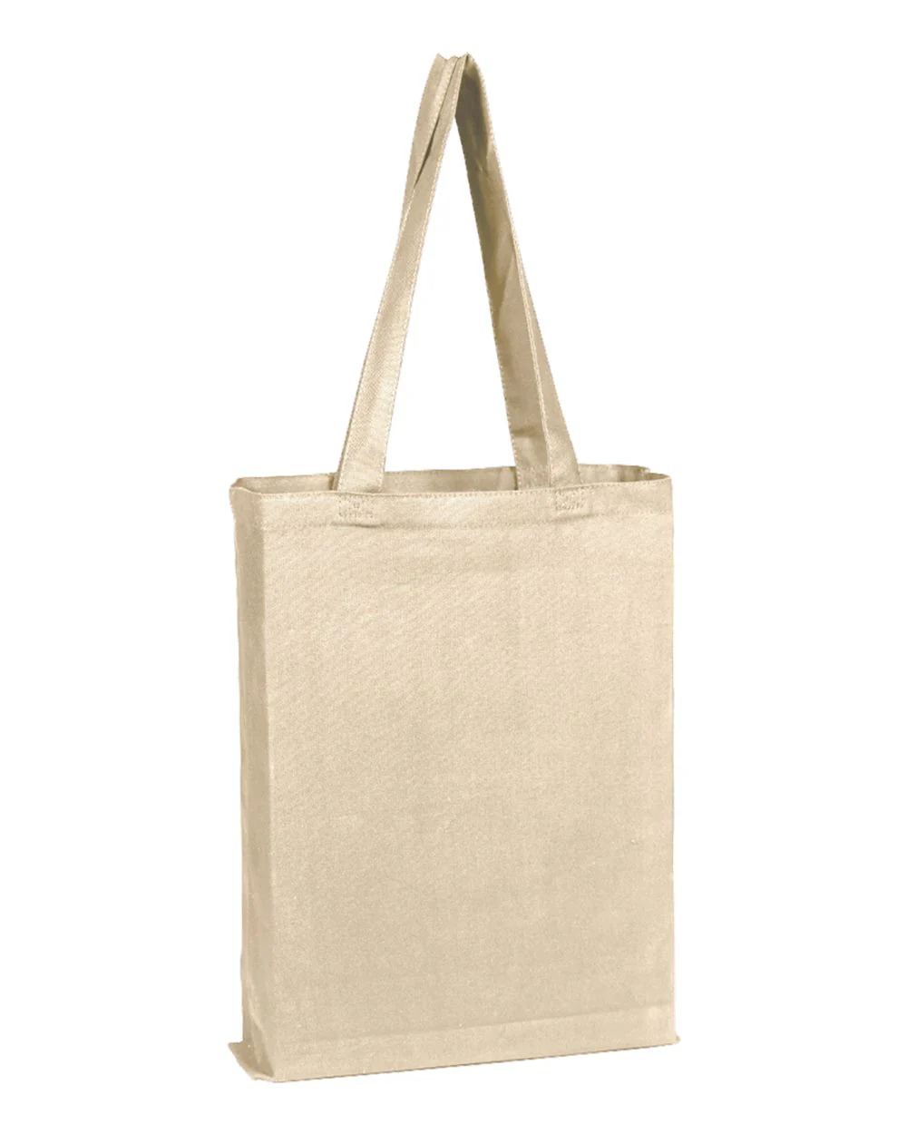 Q-Tees-Q800GS-Canvas Gusset Promotional Tote - Image 3