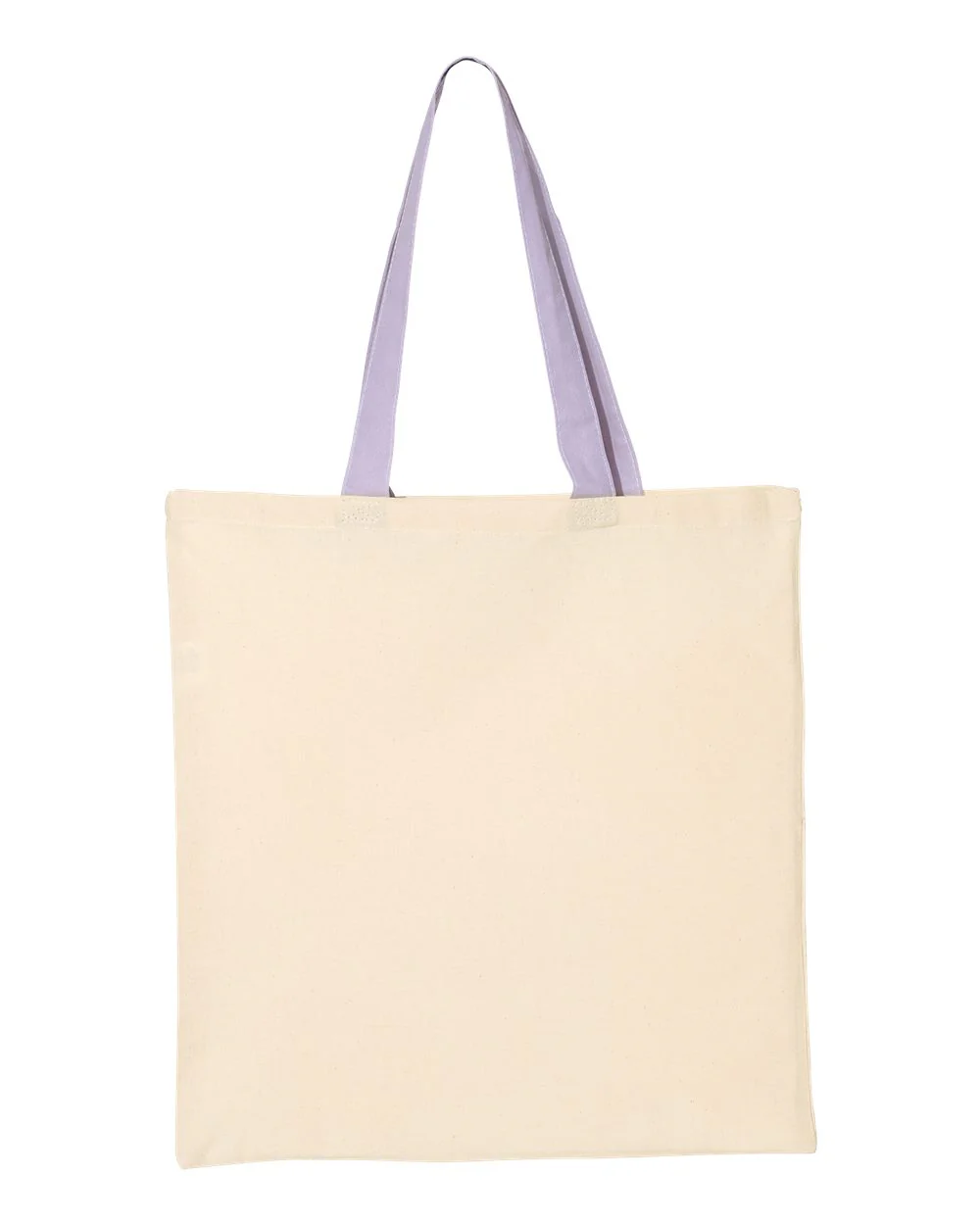 Q-Tees-QTB6000-Economical Tote with Contrast-Color Handles - Image 15