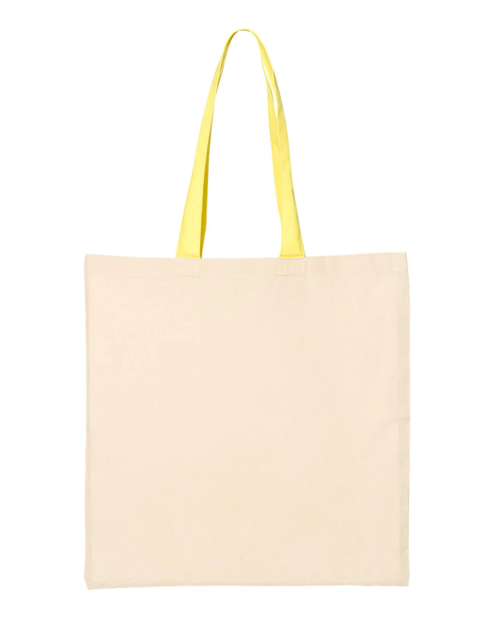 Q-Tees-QTB6000-Economical Tote with Contrast-Color Handles - Image 33