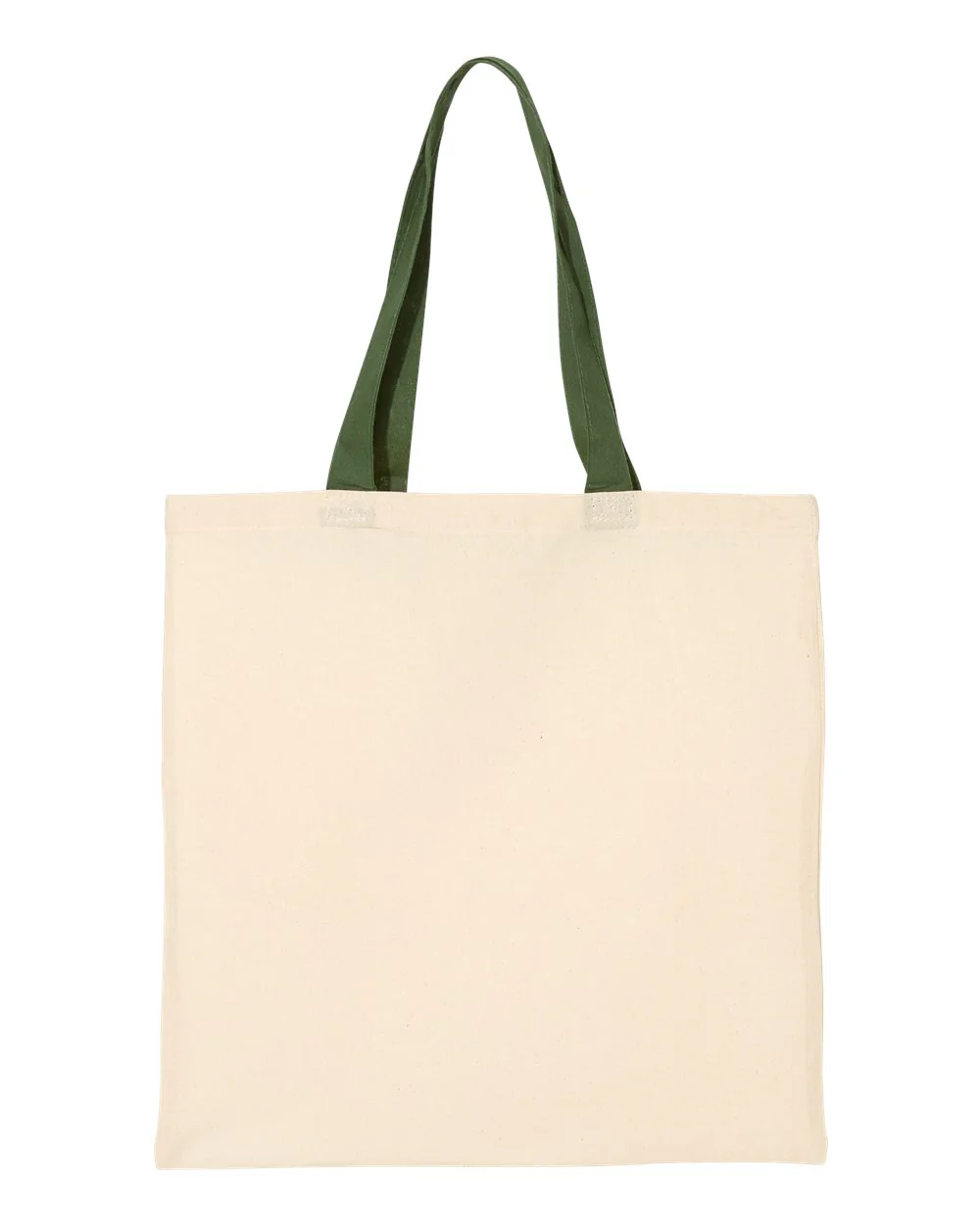 Q-Tees-QTB6000-Economical Tote with Contrast-Color Handles - Image 6