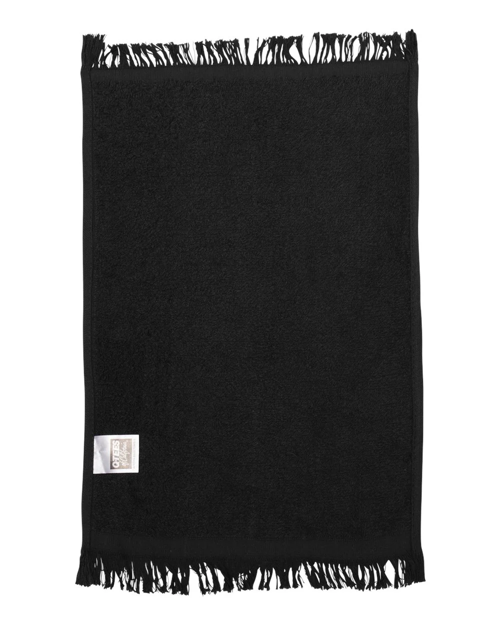 Q-Tees-T100-Fringed Fingertip Towel - Image 2
