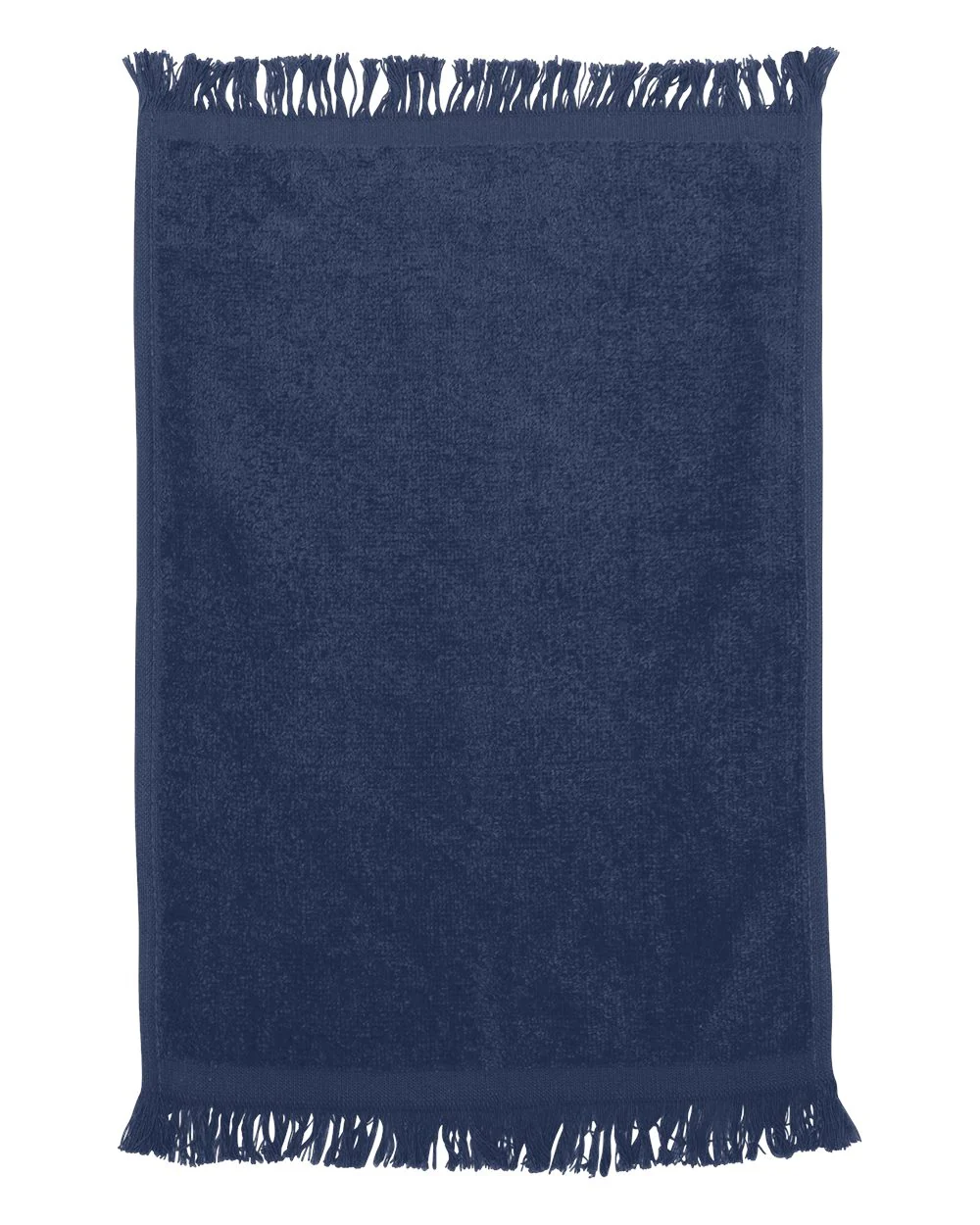 Q-Tees-T100-Fringed Fingertip Towel - Image 3