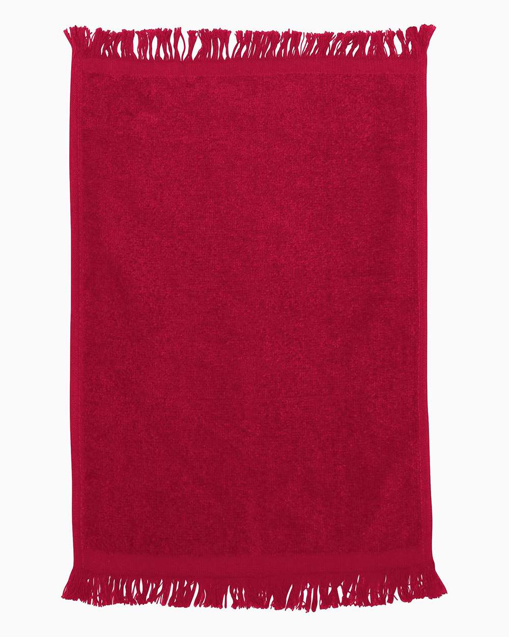 Q-Tees-T100-Fringed Fingertip Towel - Image 8