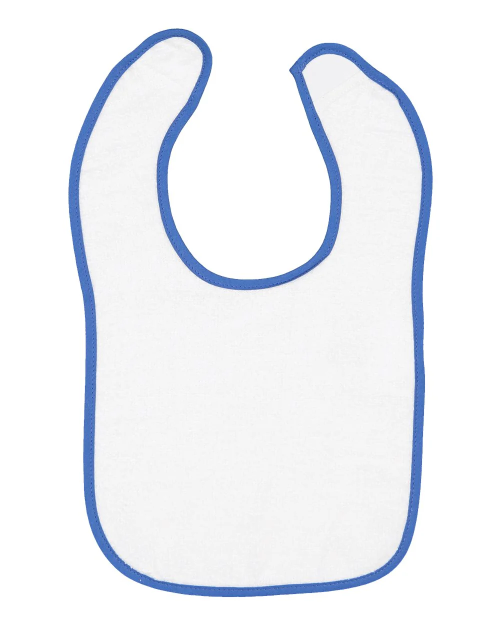 Rabbit Skins-1003-Infant Contrast Trim Terry Bib - Image 7