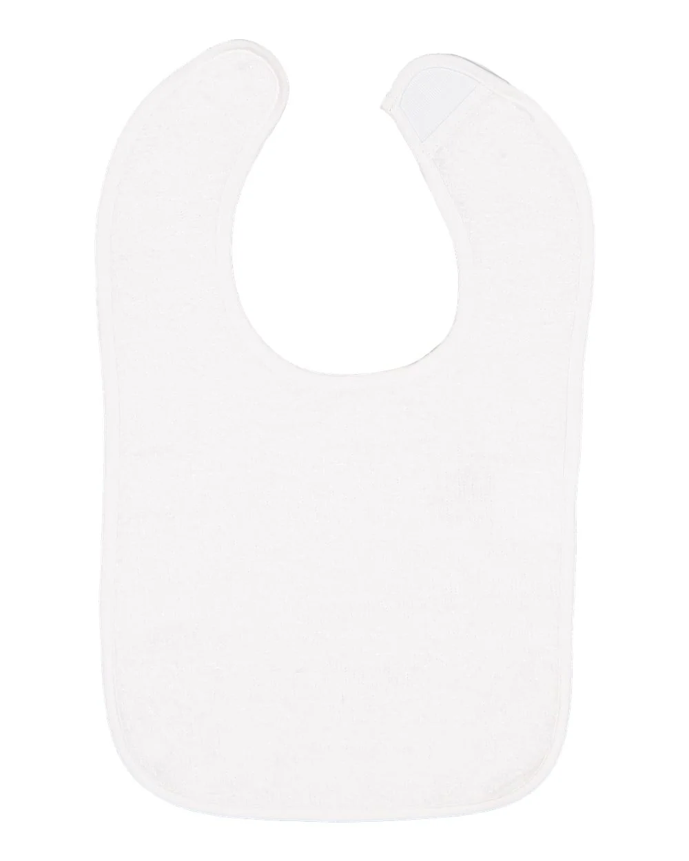 Rabbit Skins-1003-Infant Contrast Trim Terry Bib - Image 8
