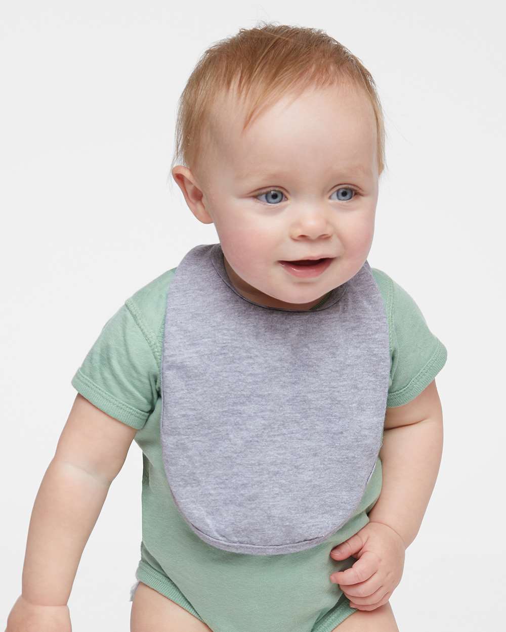 Rabbit Skins-1005-Infant Premium Jersey Bib - Image 3