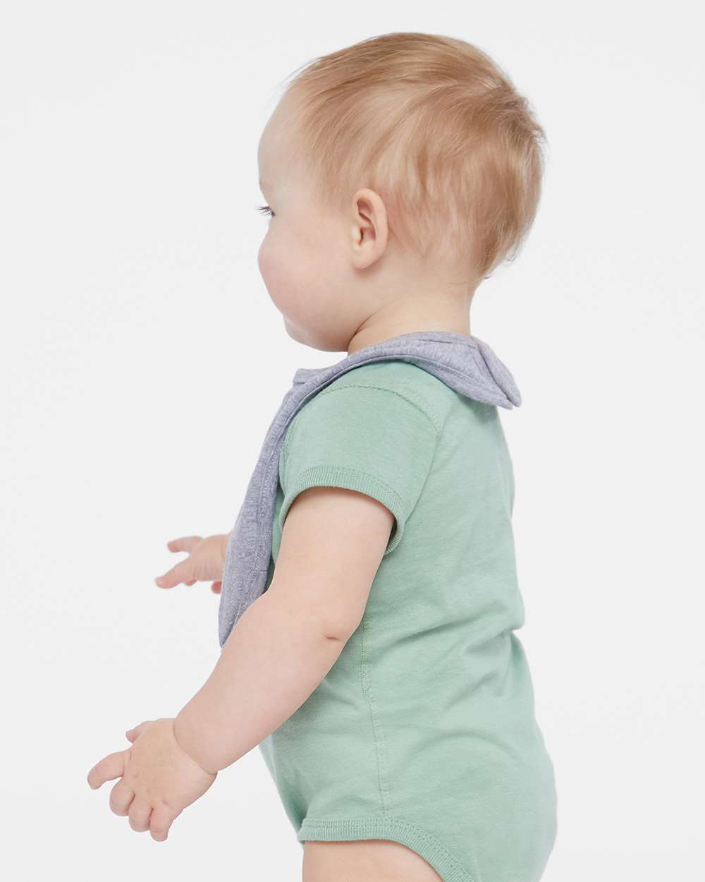 Rabbit Skins-1005-Infant Premium Jersey Bib - Image 4
