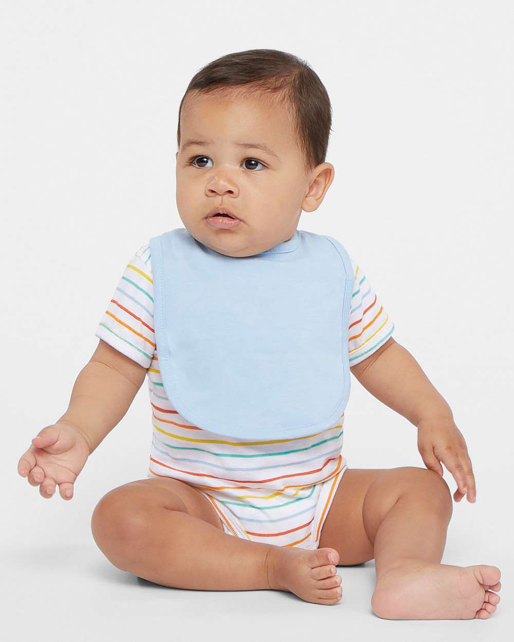 Rabbit Skins-1005-Infant Premium Jersey Bib - Image 7