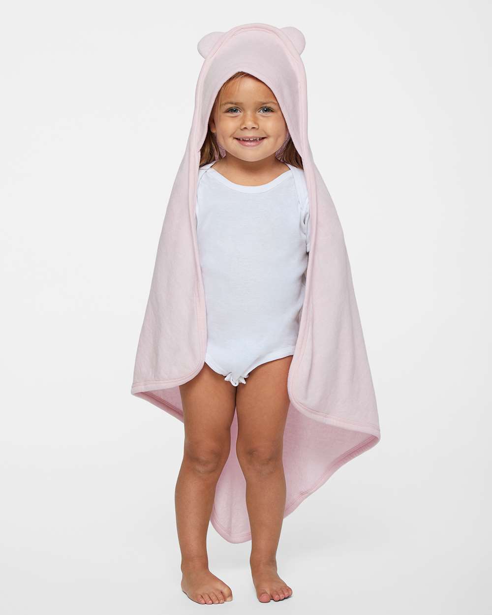Rabbit Skins-1013-Terry Cloth Hooded Towel with Ears - Image 3
