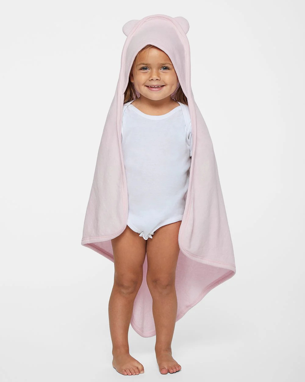 Rabbit Skins-1013-Terry Cloth Hooded Towel with Ears - Image 6