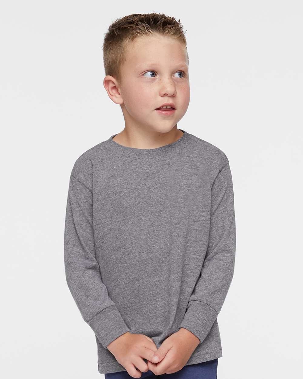 Rabbit Skins-3302-Toddler Fine Jersey Long Sleeve Tee - Image 11