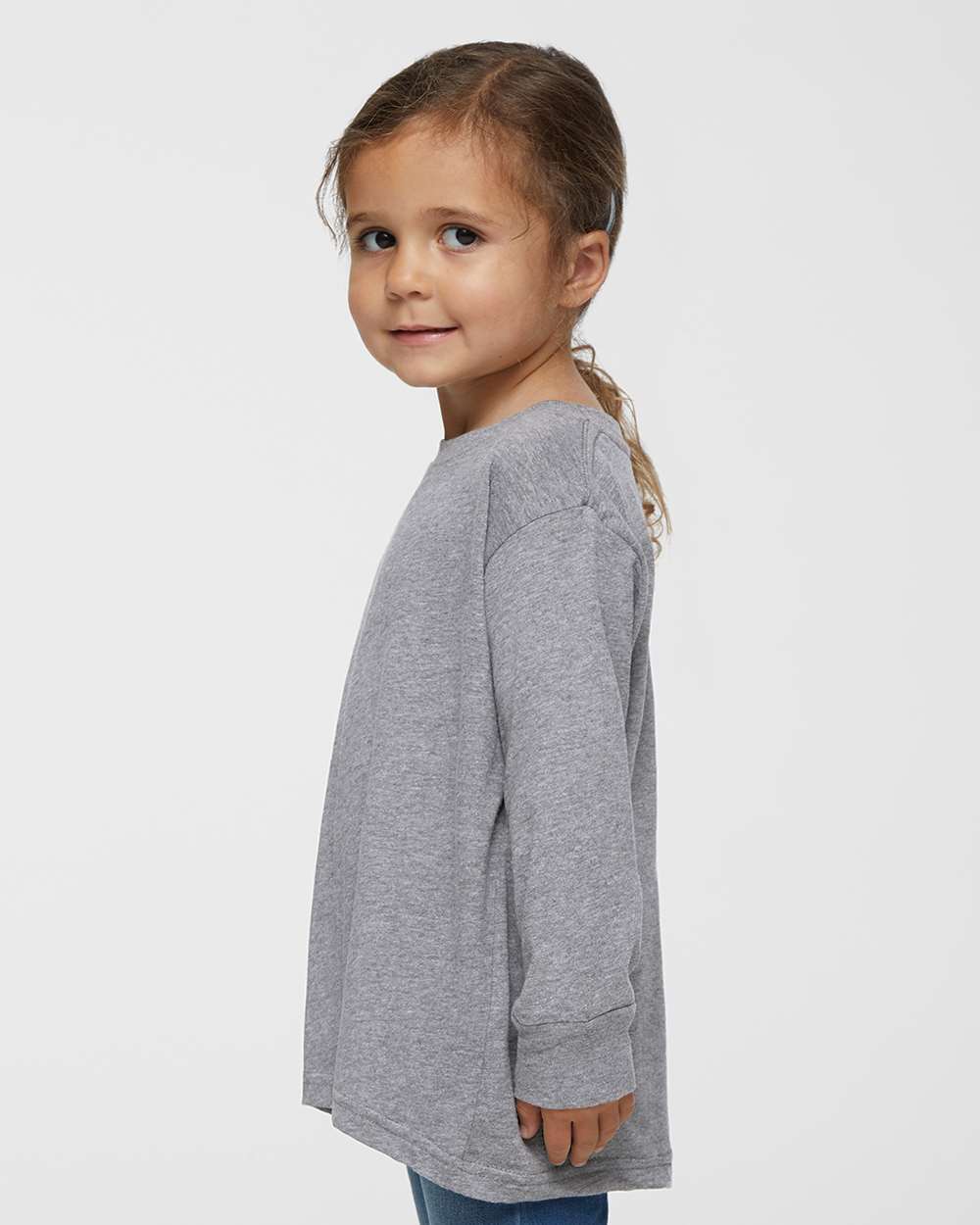 Rabbit Skins-3302-Toddler Fine Jersey Long Sleeve Tee - Image 18