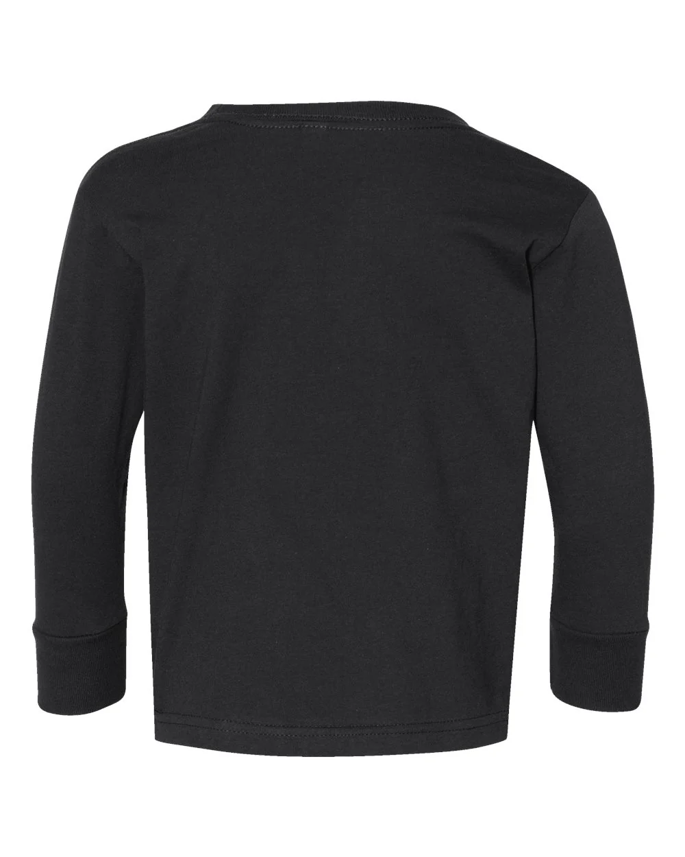 Rabbit Skins-3302-Toddler Fine Jersey Long Sleeve Tee - Image 2