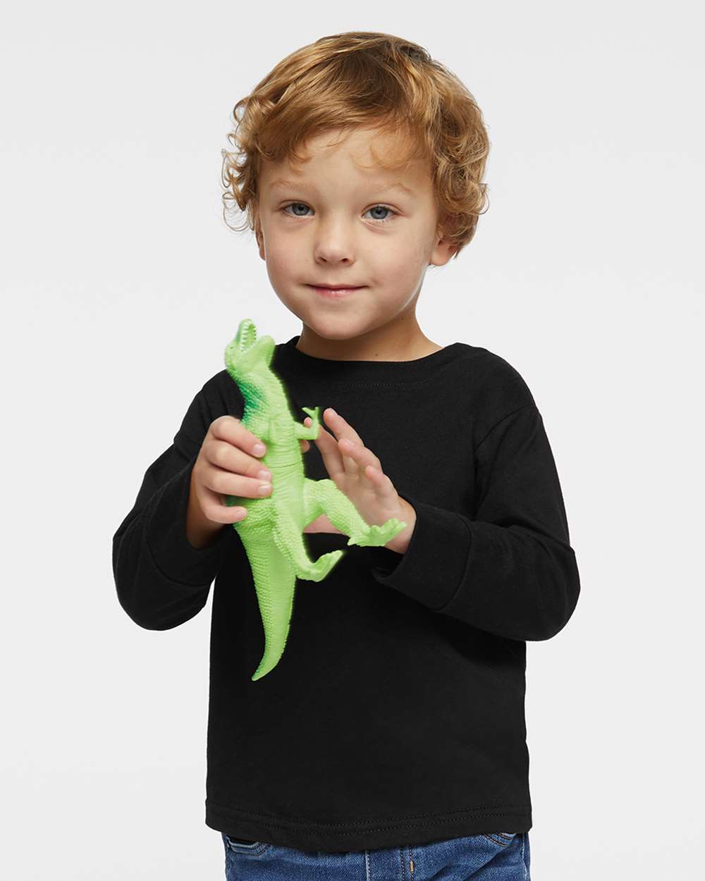 Rabbit Skins-3302-Toddler Fine Jersey Long Sleeve Tee - Image 4