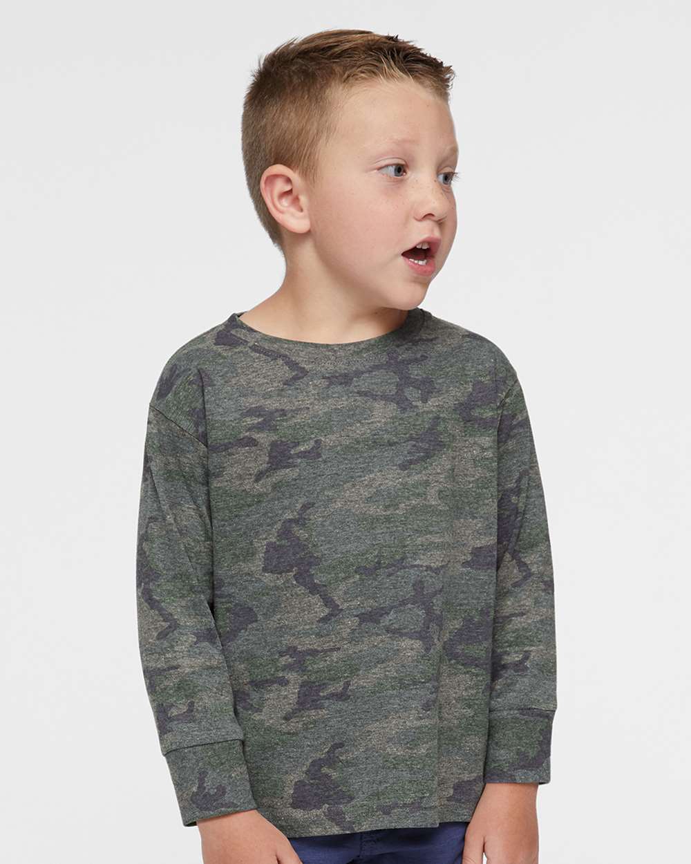 Rabbit Skins-3302-Toddler Fine Jersey Long Sleeve Tee - Image 41