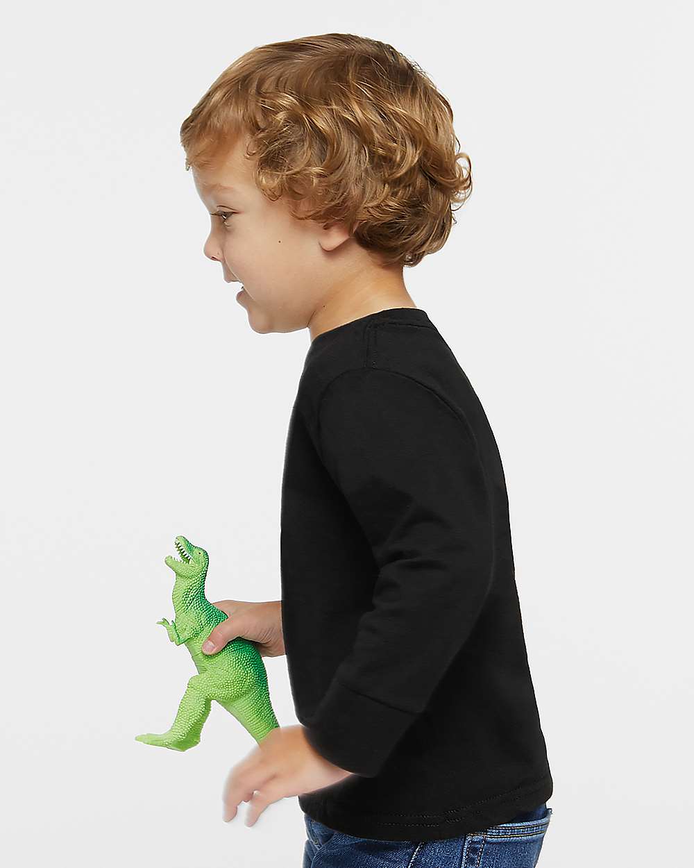 Rabbit Skins-3302-Toddler Fine Jersey Long Sleeve Tee - Image 5