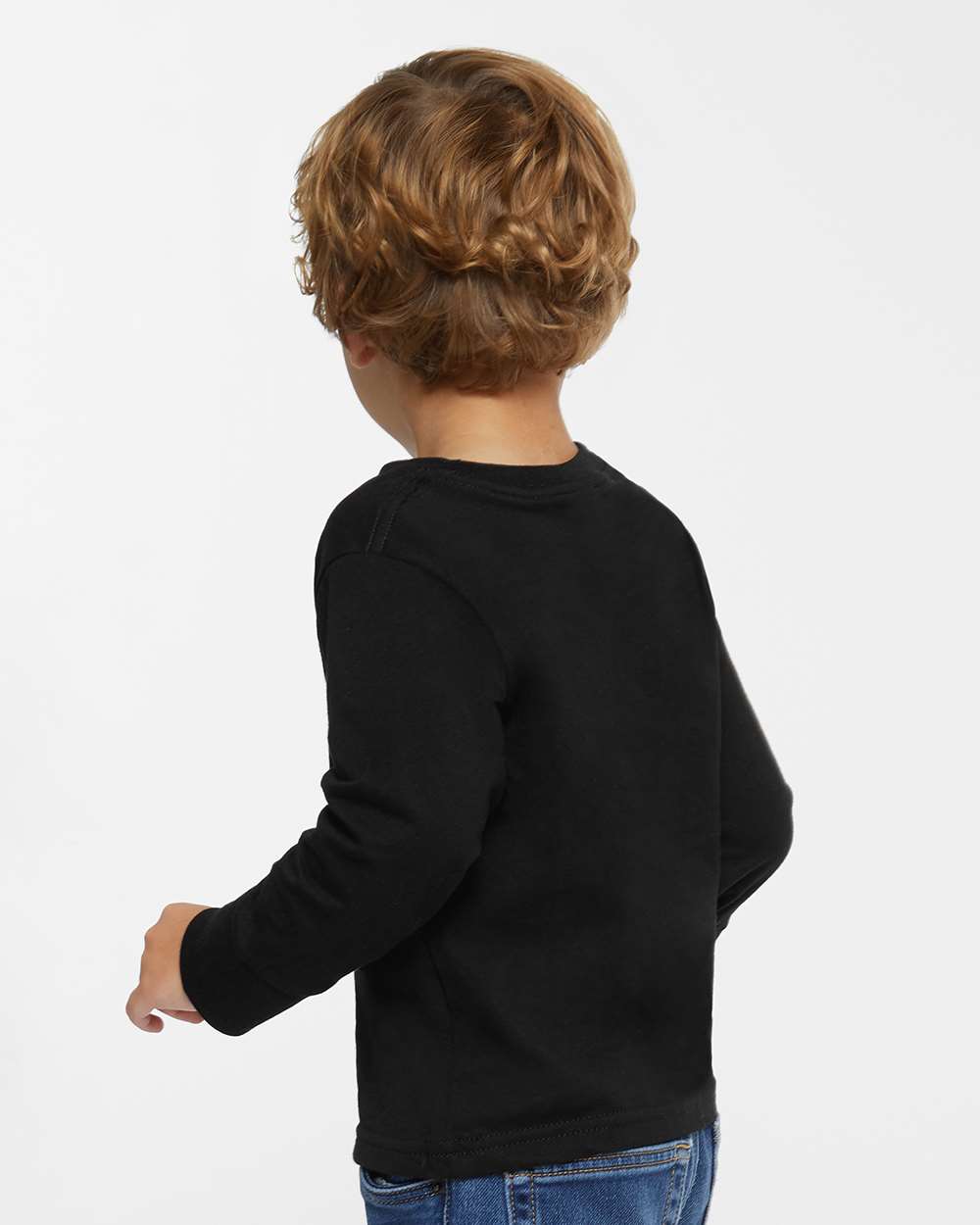 Rabbit Skins-3302-Toddler Fine Jersey Long Sleeve Tee - Image 6