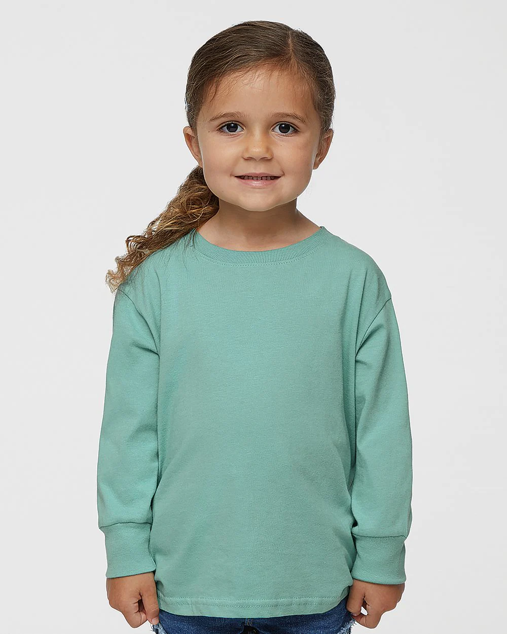 Rabbit Skins-3302-Toddler Fine Jersey Long Sleeve Tee - Image 7