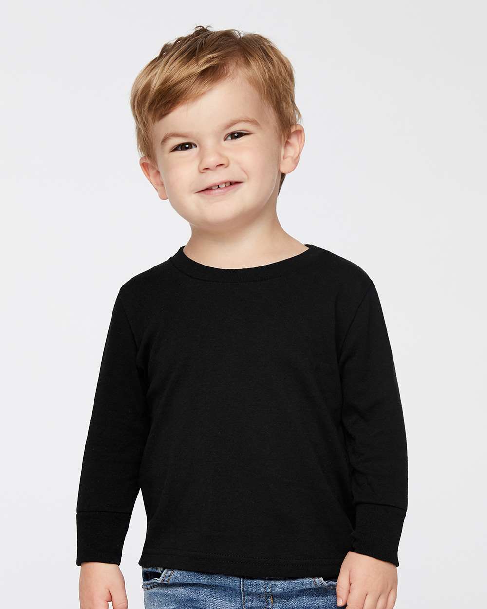 Rabbit Skins-3311-Toddler Cotton Jersey Long Sleeve Tee - Image 4