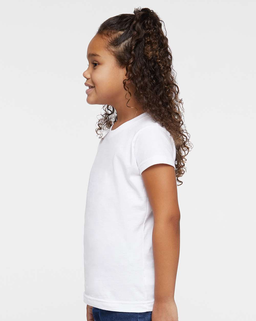 Rabbit Skins-3316-Toddler Girls Fine Jersey Tee - Image 6
