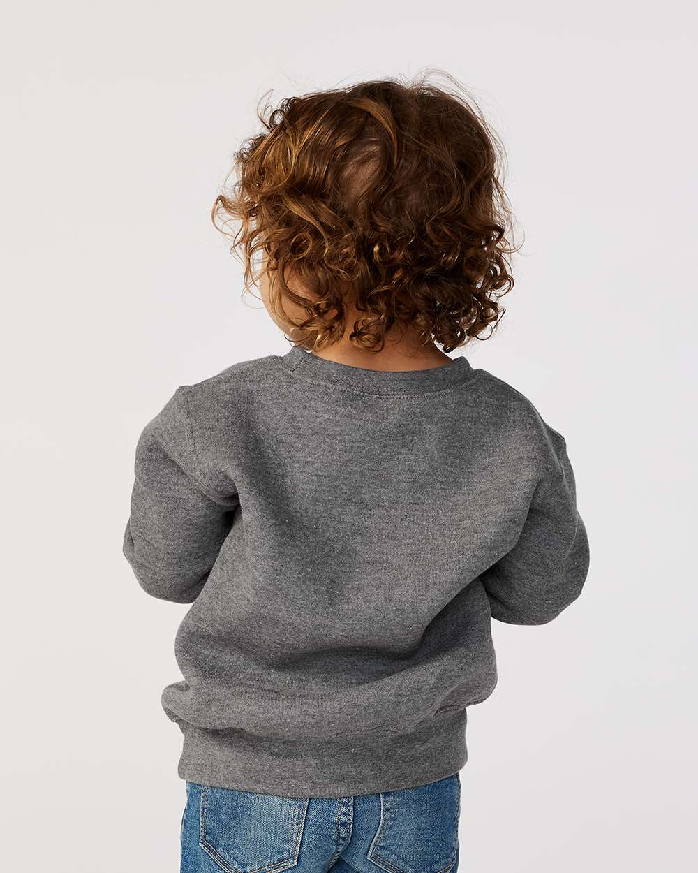 Rabbit Skins-3317-Toddler Fleece Crewneck Sweatshirt - Image 19