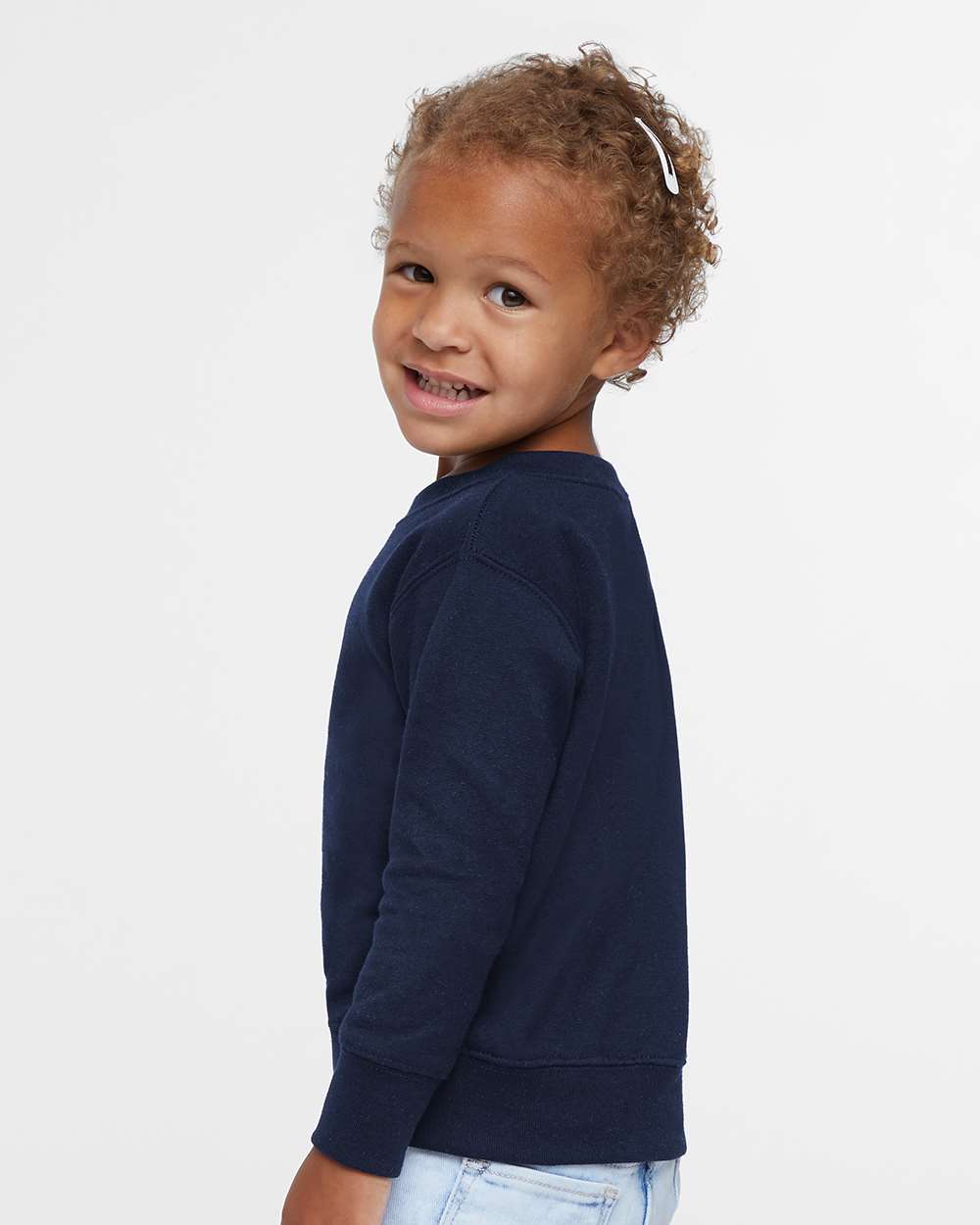 Rabbit Skins-3317-Toddler Fleece Crewneck Sweatshirt - Image 48