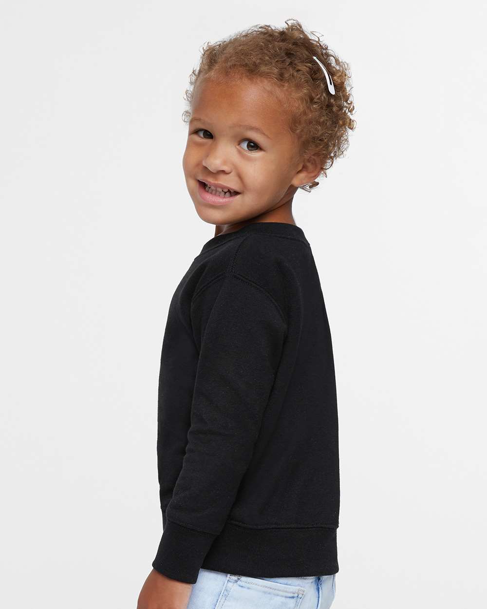 Rabbit Skins-3317-Toddler Fleece Crewneck Sweatshirt - Image 5