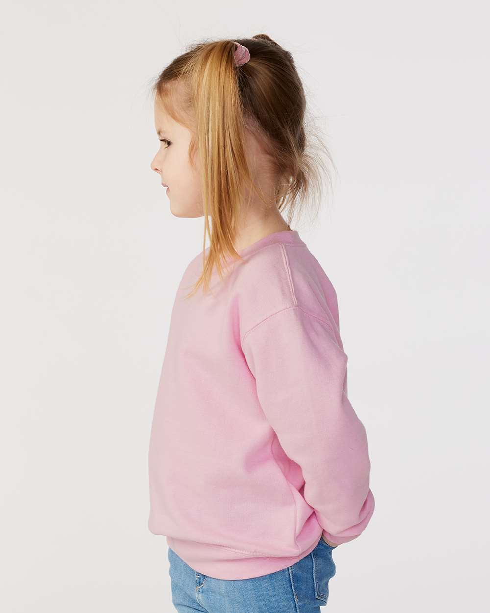 Rabbit Skins-3317-Toddler Fleece Crewneck Sweatshirt - Image 54