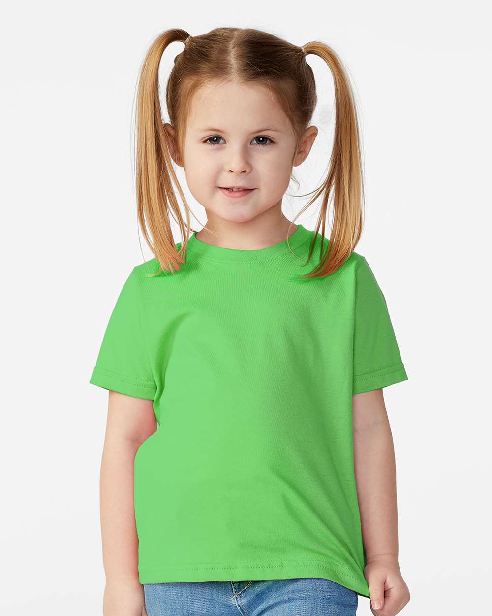 Rabbit Skins-3321-Toddler Fine Jersey Tee - Image 2