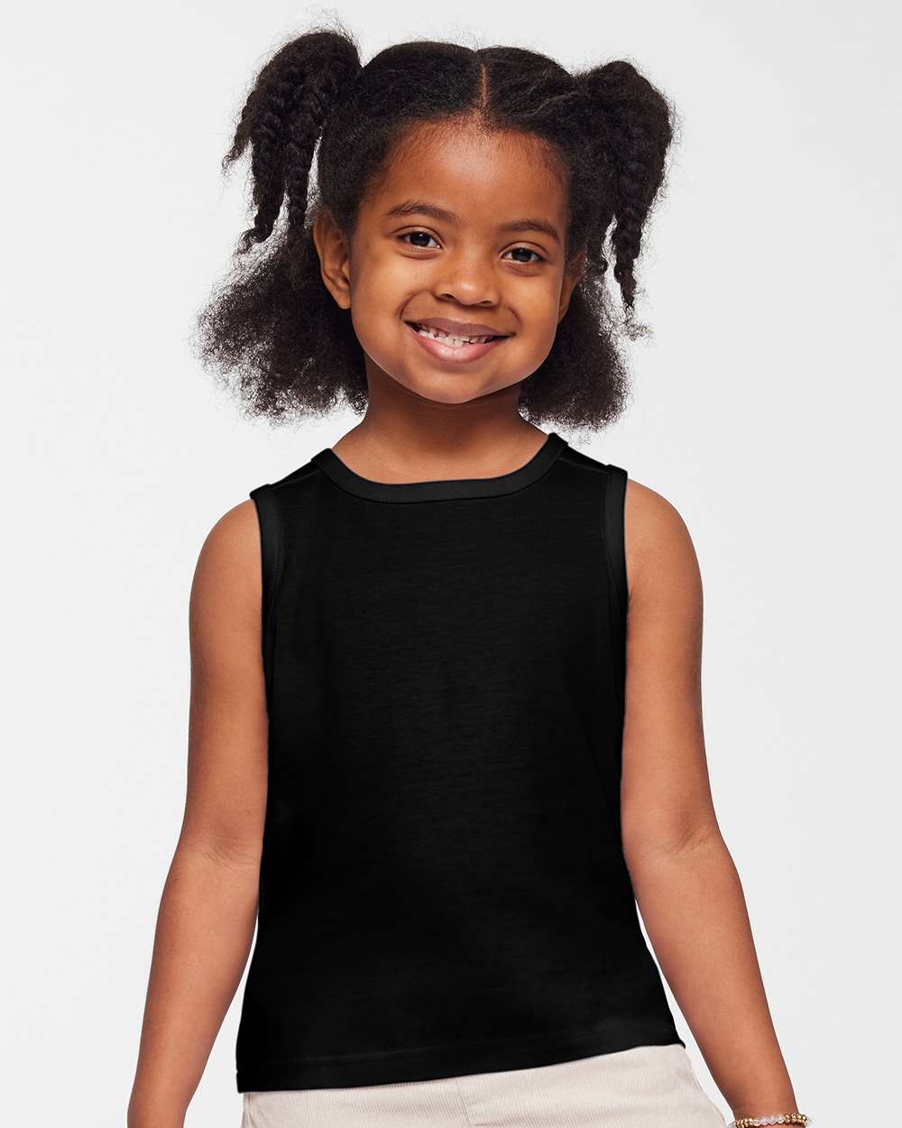 Rabbit Skins-3323-Toddler Fine Jersey Tank - Image 3